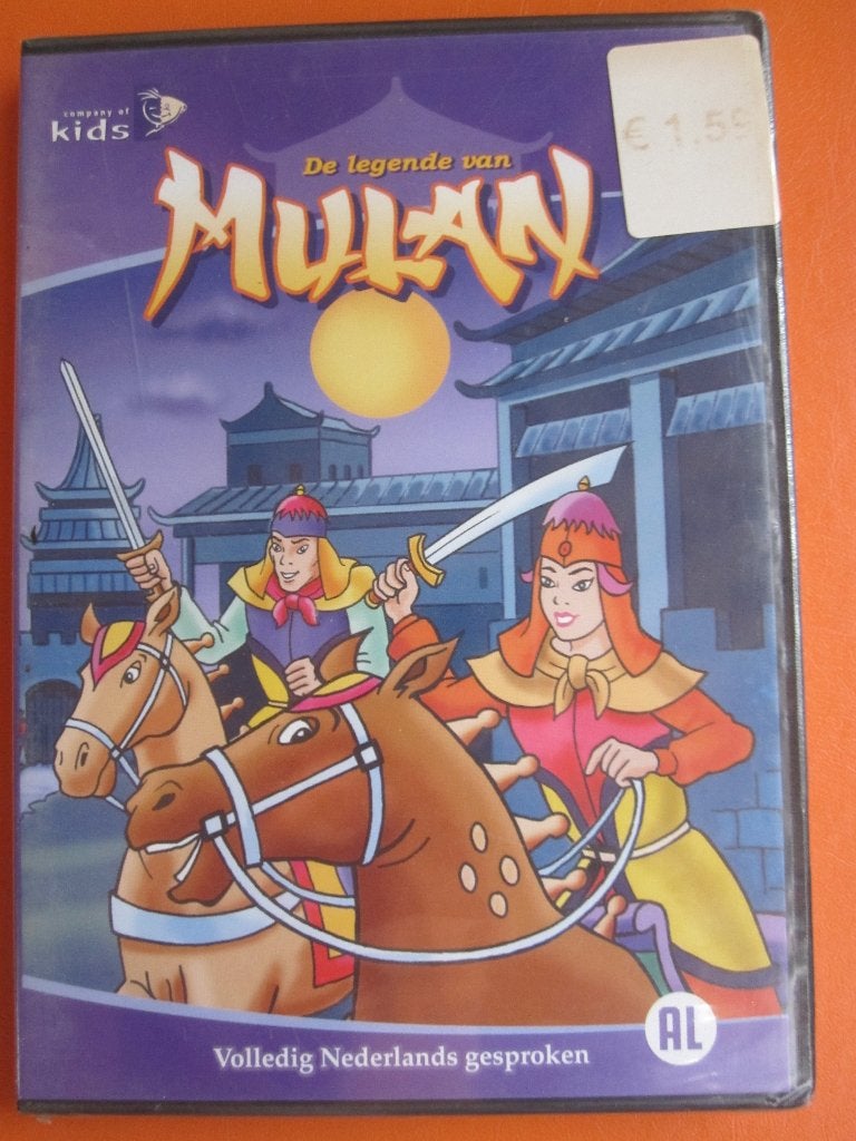 La légende de Mulan (nouveau dans la boîte), Enlèvement ou Envoi, Dessin animé, Tous les âges, Néerlandais