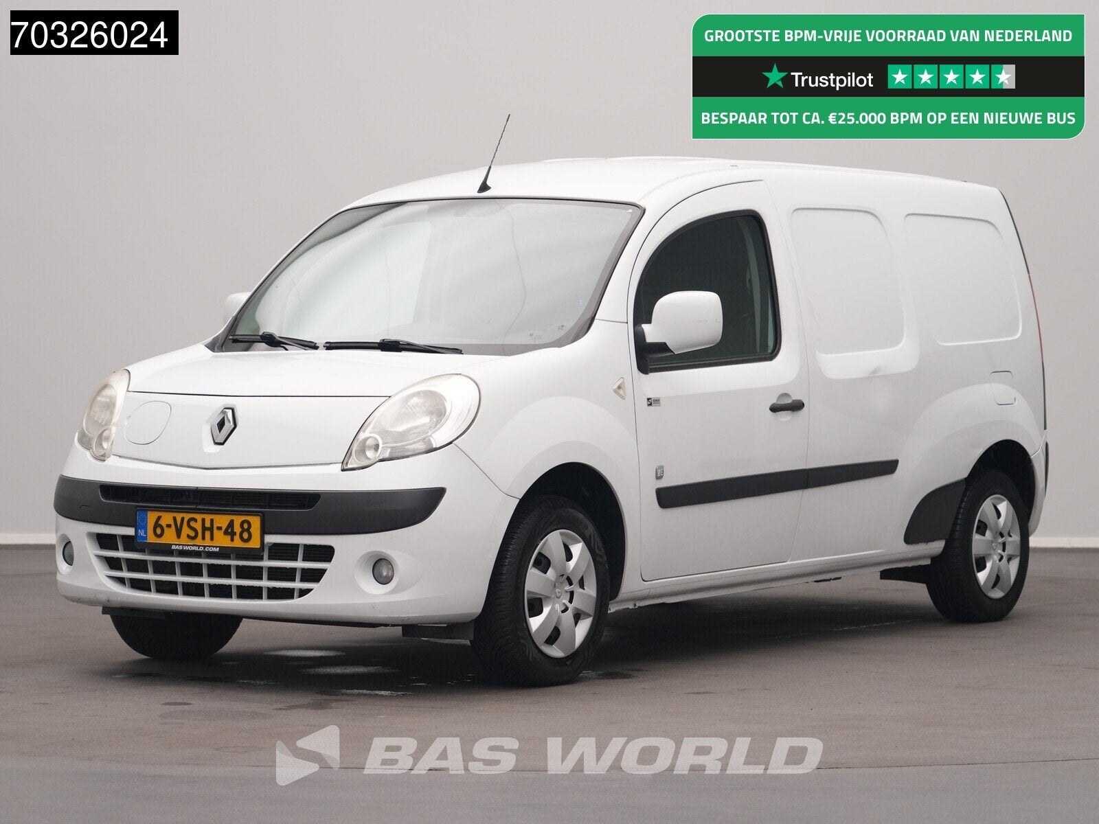 Renault Kangoo Z.E 60pk Koop Accu Elektrisch 22kWh 125km WLT, Achat, Entreprise, 2 places, Renault