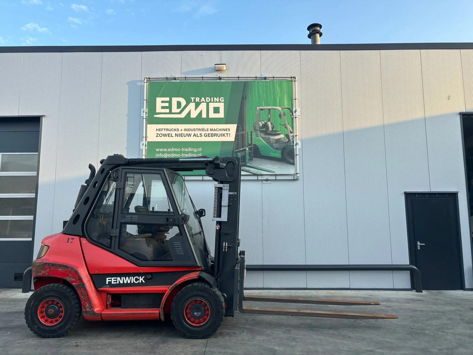 Linde H50 Heftruck Diesel (bj 2014), Zakelijke goederen, Meer dan 4000 kg, Diesel, Heftruck, Linde