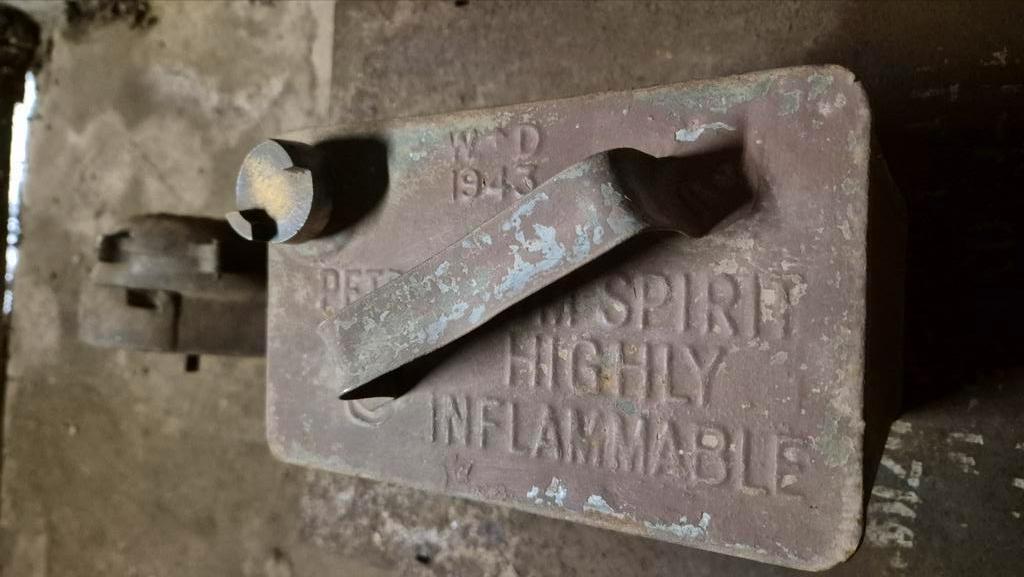 1943 petrol can British WW2, Verzenden, Landmacht, Overige typen