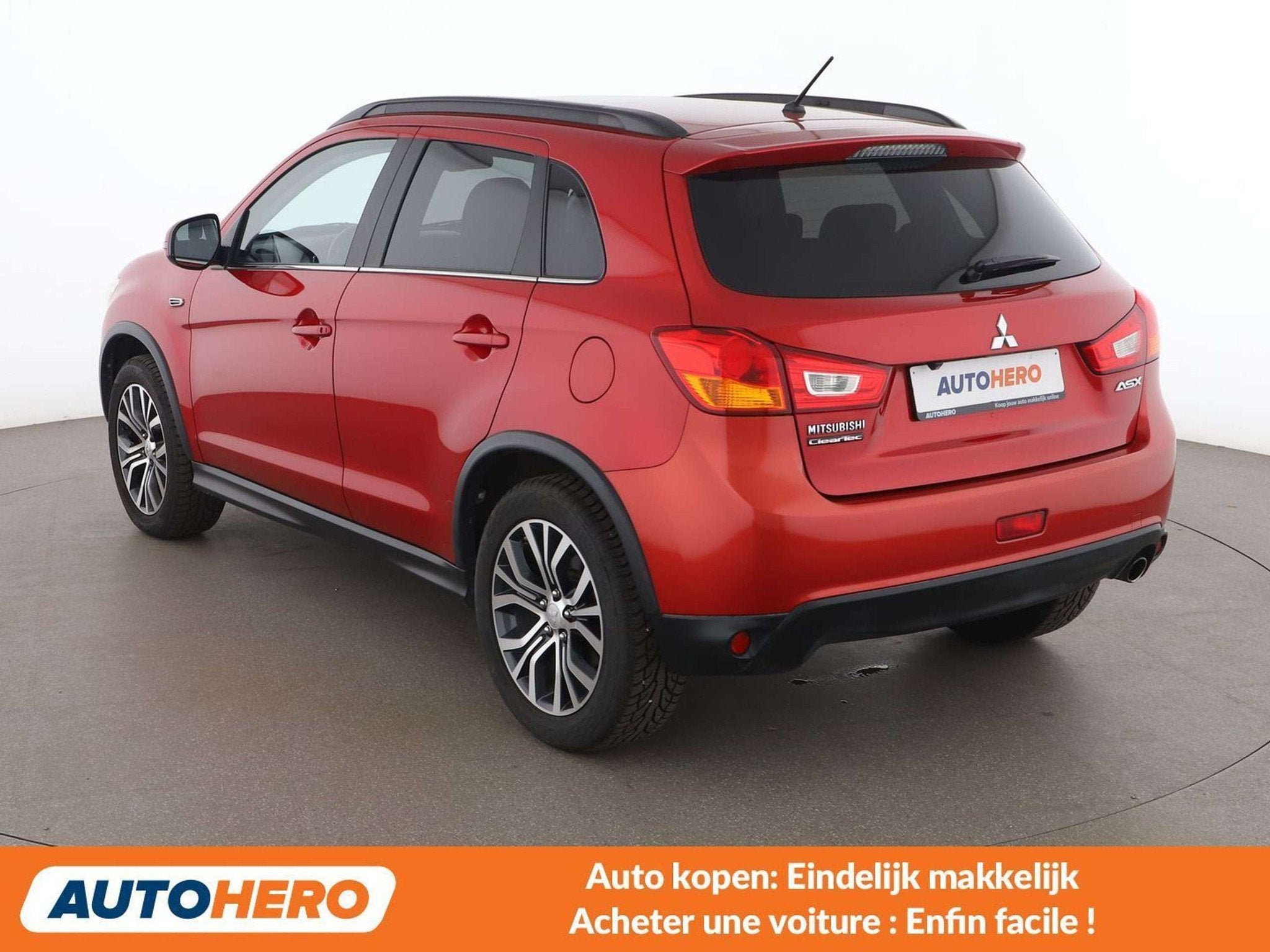Mitsubishi ASX 1.6 Basis 2WD (bj 2015), Auto's, Voorwielaandrijving, Stof, Gebruikt, Zwart