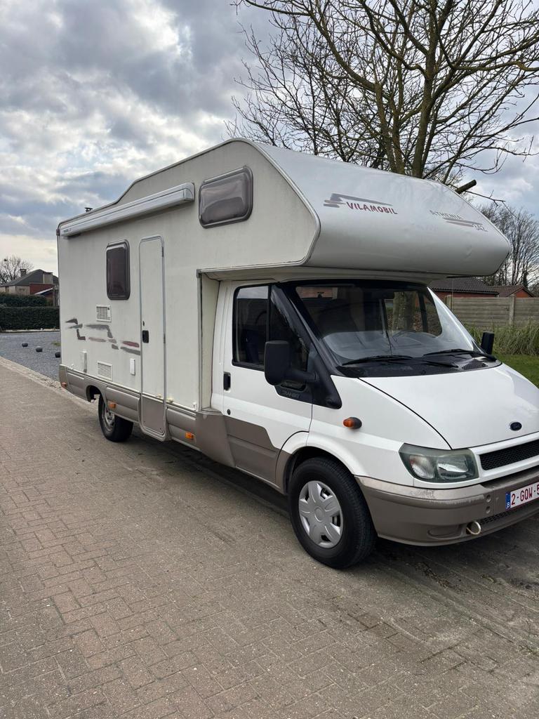 Camper te koop in mooie staat, Caravans en Kamperen, Mobilhomes, Particulier, tot en met 6, Ford, Ford, Diesel, Handgeschakeld