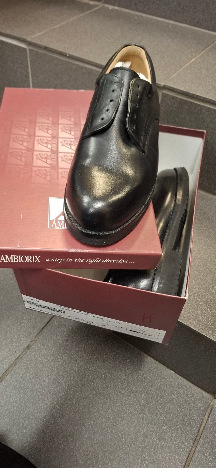 Belgique_Chaussures Ambiorix Gendarmerie belge/ Rijkswacht, Collections, Objets militaires | Général, Enlèvement ou Envoi, Gendarmerie