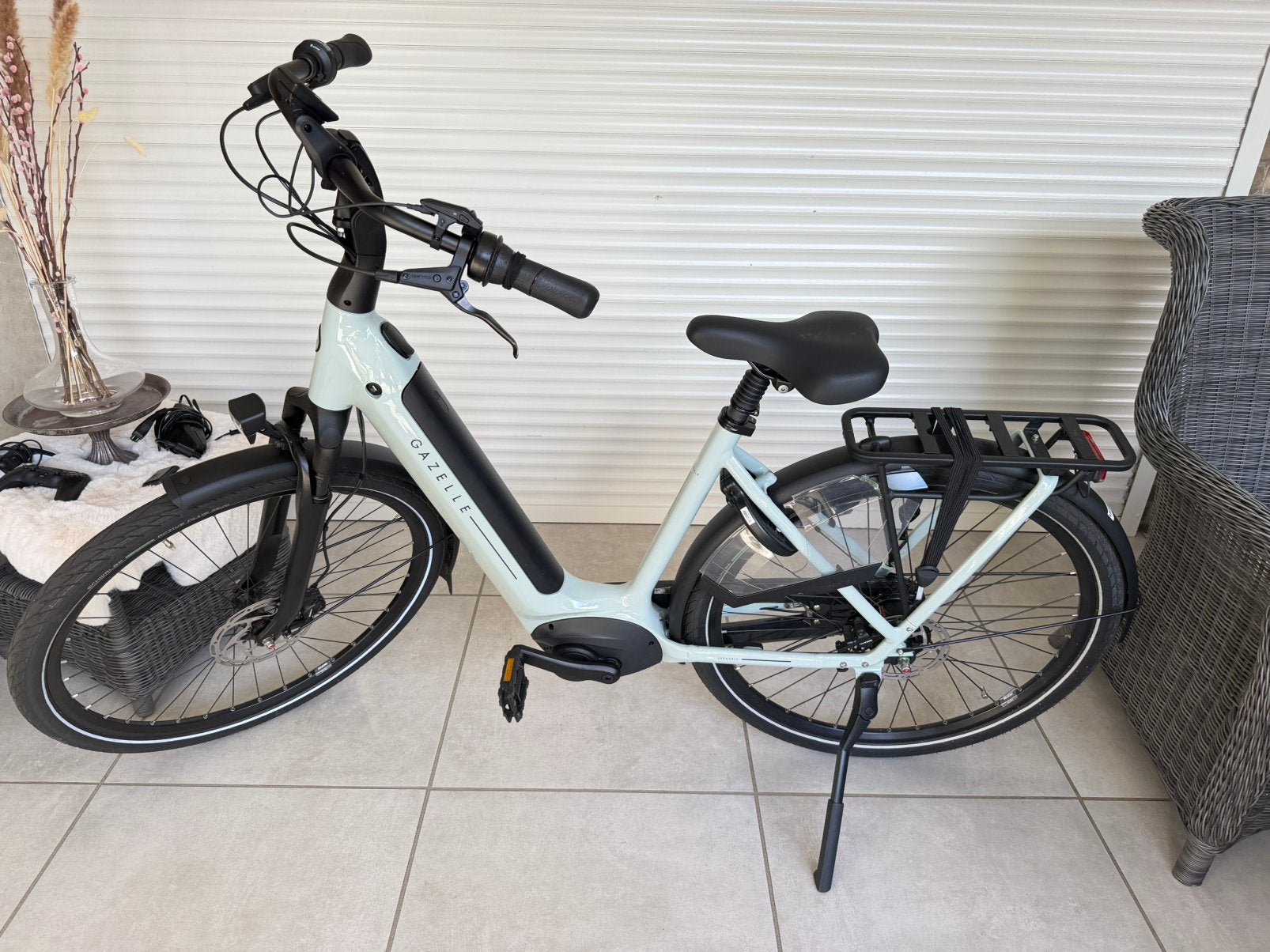 Gazelle Grenoble C8, Fietsen en Brommers, Elektrische fietsen, Zo goed als nieuw, Gazelle, Ophalen