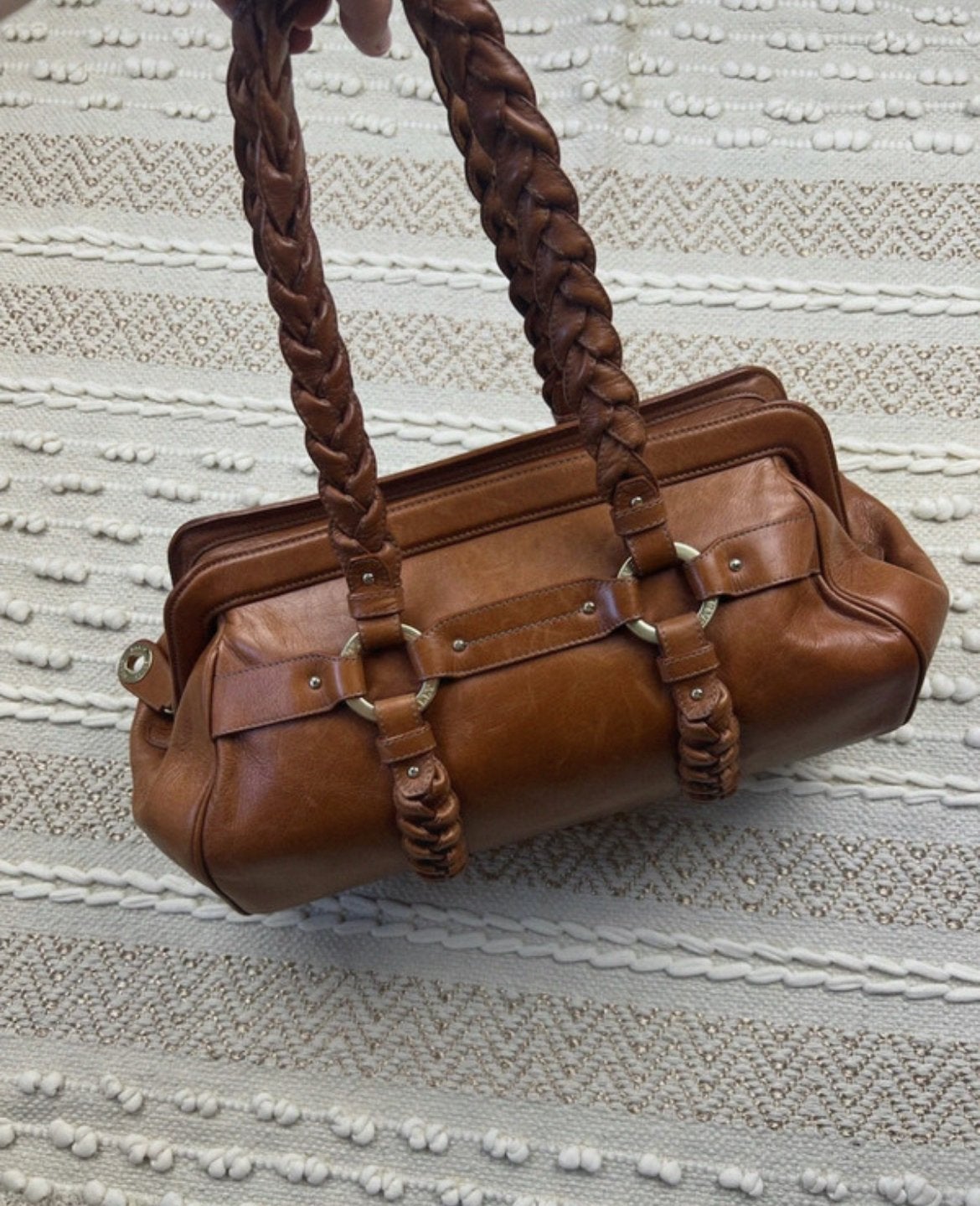 Bally leren handtas, Envoi, Comme neuf, Sac à main