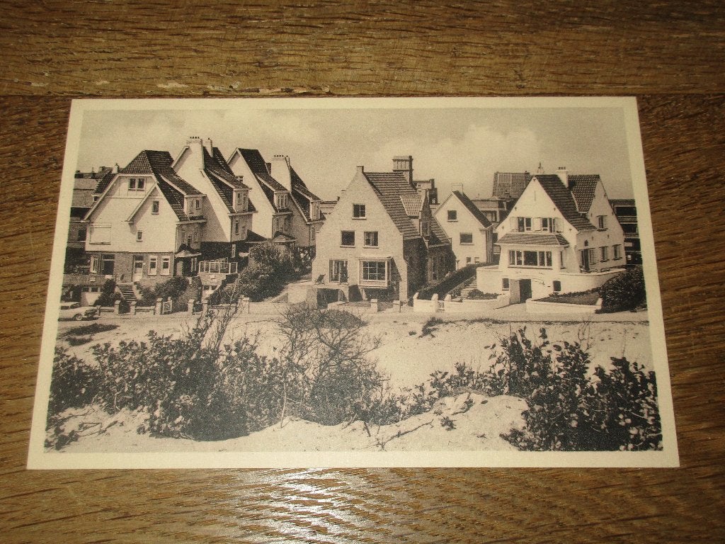 POSTKAART DUINBERGEN VILLAS LES SANSONNETS LES PINSONS..., Verzamelen, Verzenden, Ongelopen, West-Vlaanderen