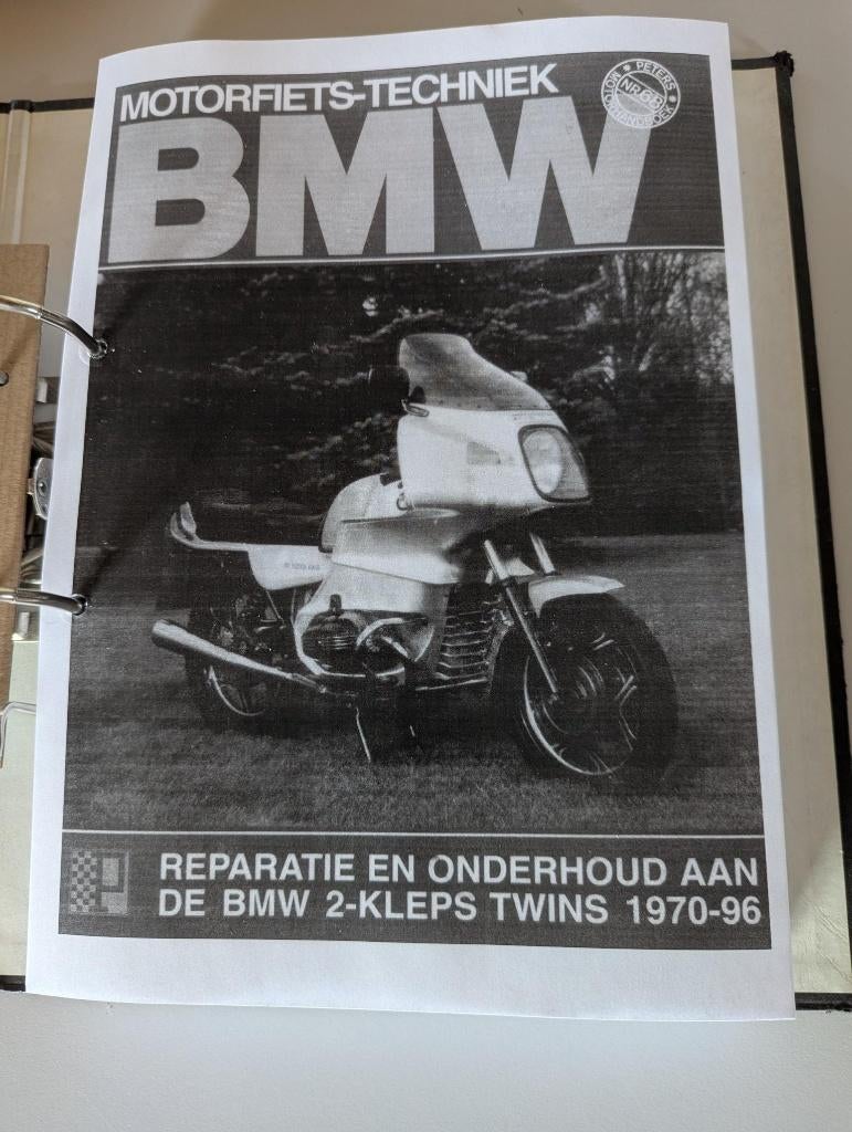 BMW werkplaatsboek voor de boxer twins vanaf 1970 tot 1996, Motoren, Ophalen of Verzenden, BMW