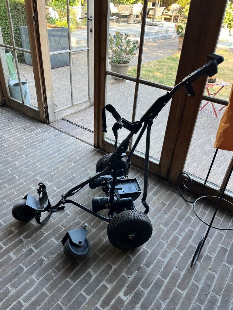 Powacaddy Elektirsche Golfcar, Hobby en Vrije tijd, Overige Hobby en Vrije tijd, Ophalen, Gebruikt
