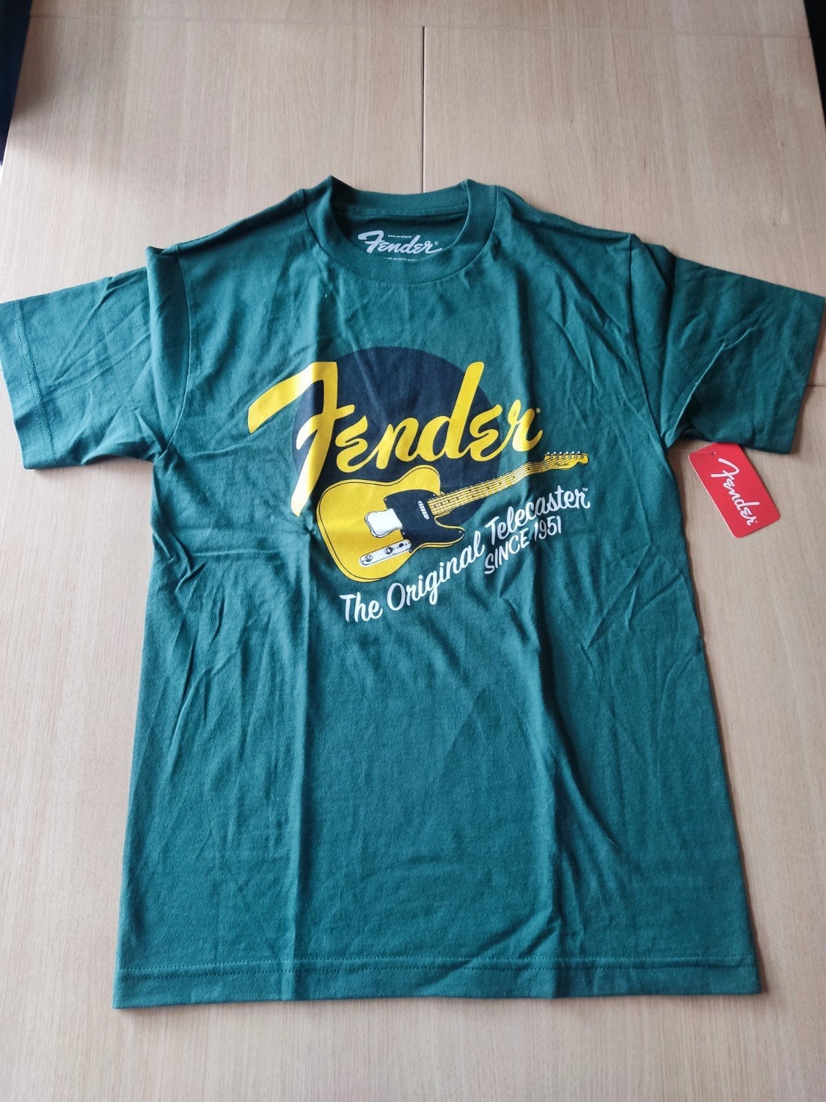Fender telecaster original T-shirt, Ophalen of Verzenden, Maat 46 (S) of kleiner