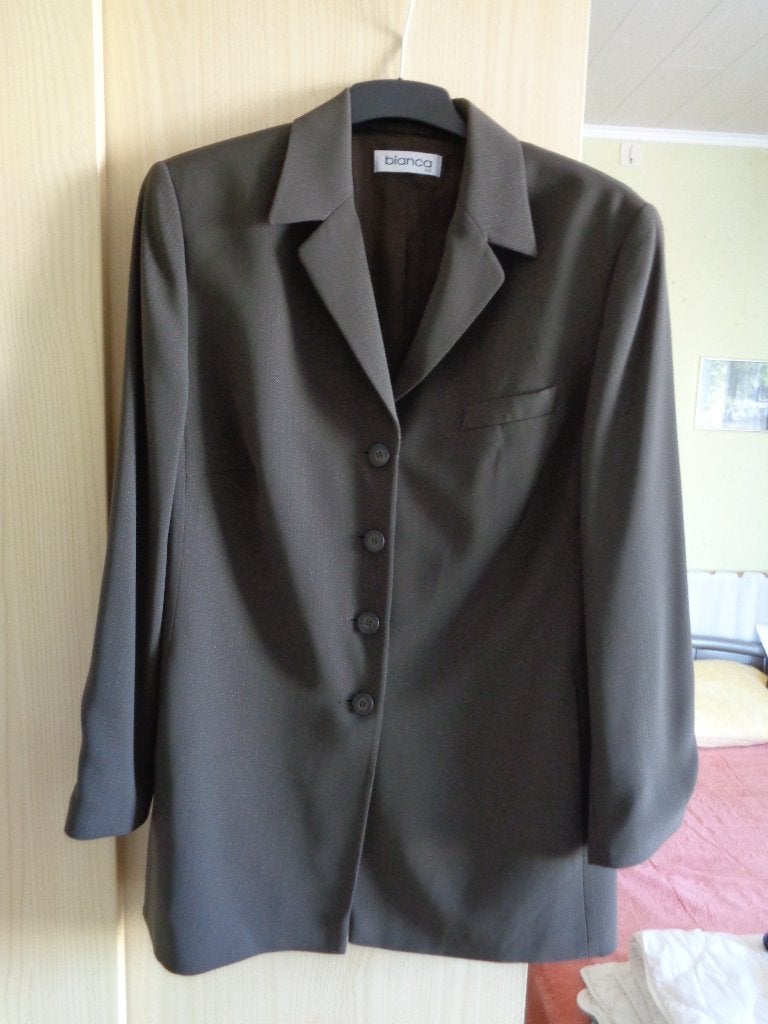 Blazer Bianca, Bruin, Maat 46/48 (XL) of groter, Nieuw, Jasje