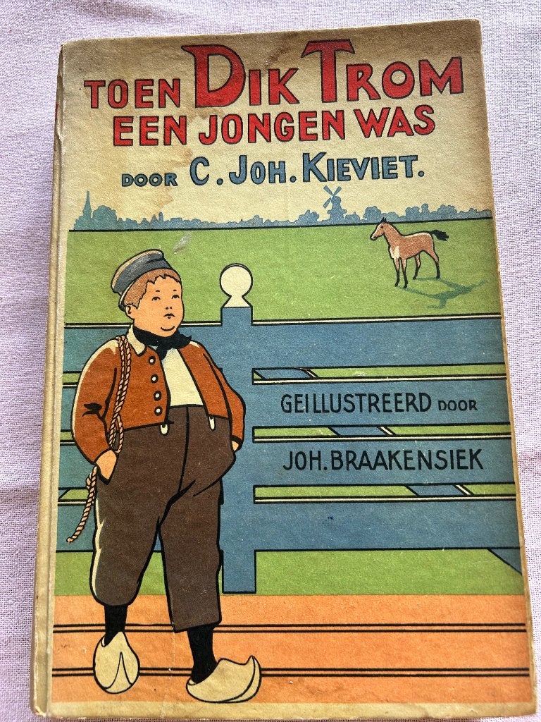 Dik trom, Antiek en Kunst, Antiek | Boeken en Manuscripten, Ophalen, Kieviet