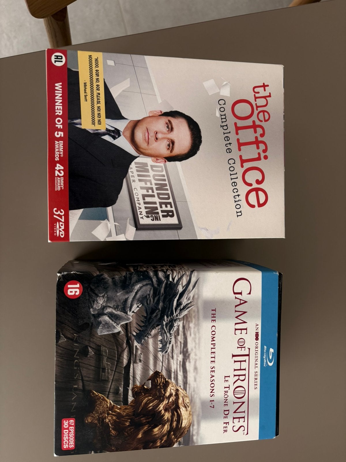 DVD box, Cd's en Dvd's, Ophalen, Zo goed als nieuw