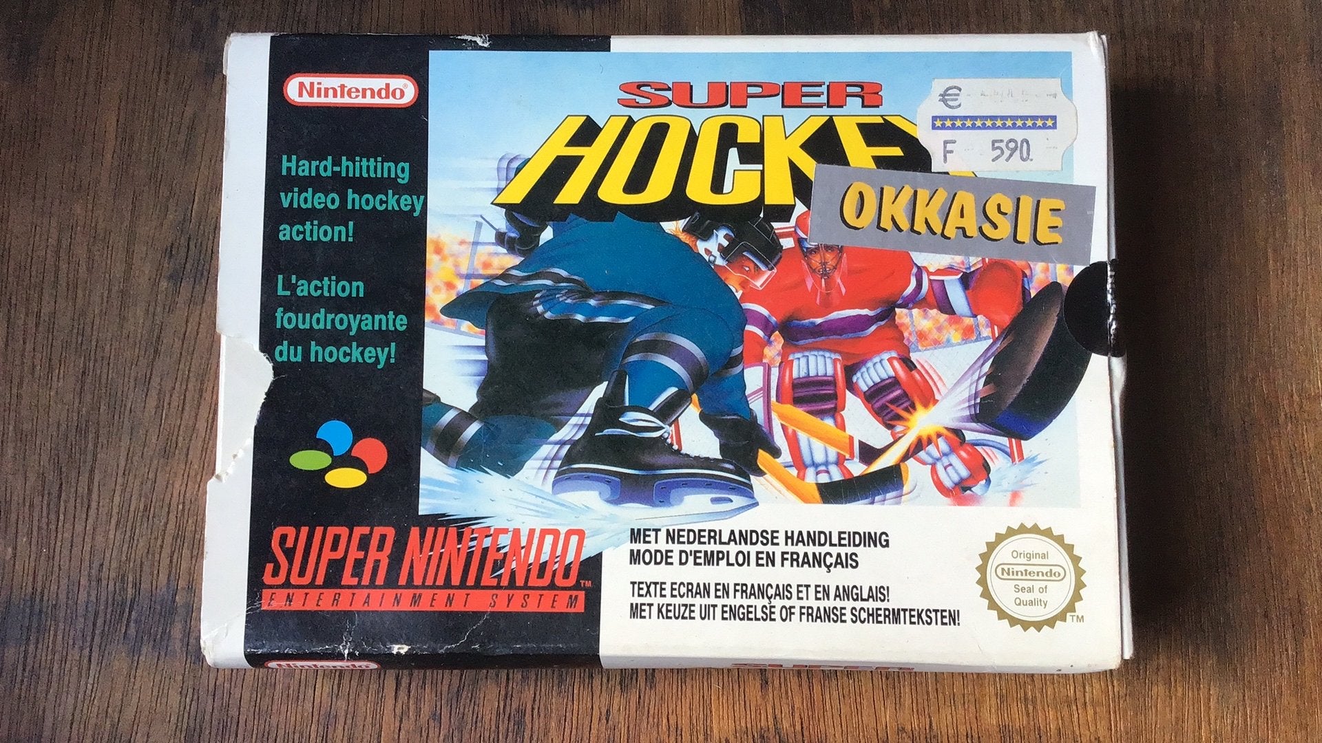 Snes super hockey, Enlèvement ou Envoi, Utilisé