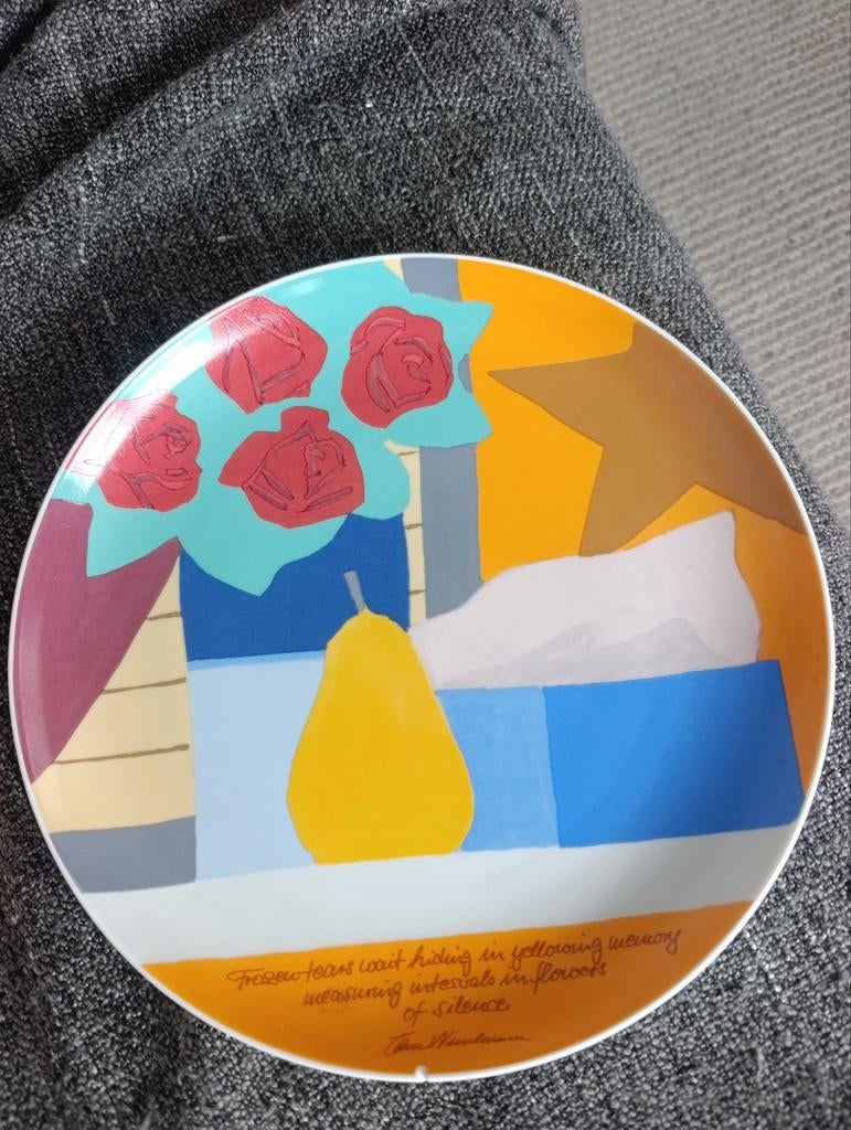 Assiette Rosenthal Tom Wesselmann 1985 – Édition limitée, Antiquités & Art, Antiquités | Services (vaisselle) pièces