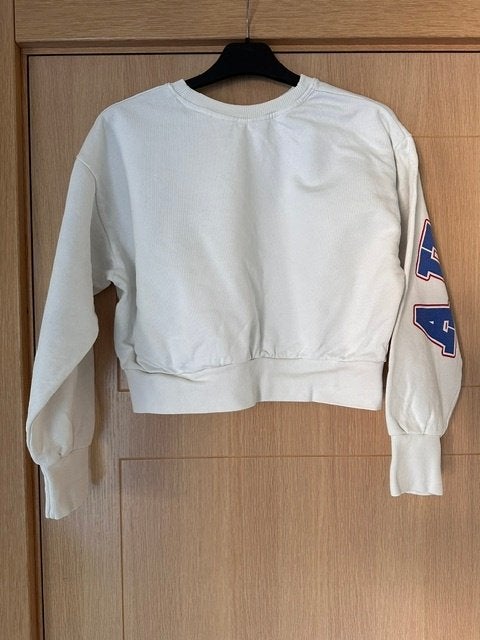 Truitje C&A maat S (y0002), Kleding | Dames, Truien en Vesten, Wit, Maat 36 (S), Gedragen, C&A.