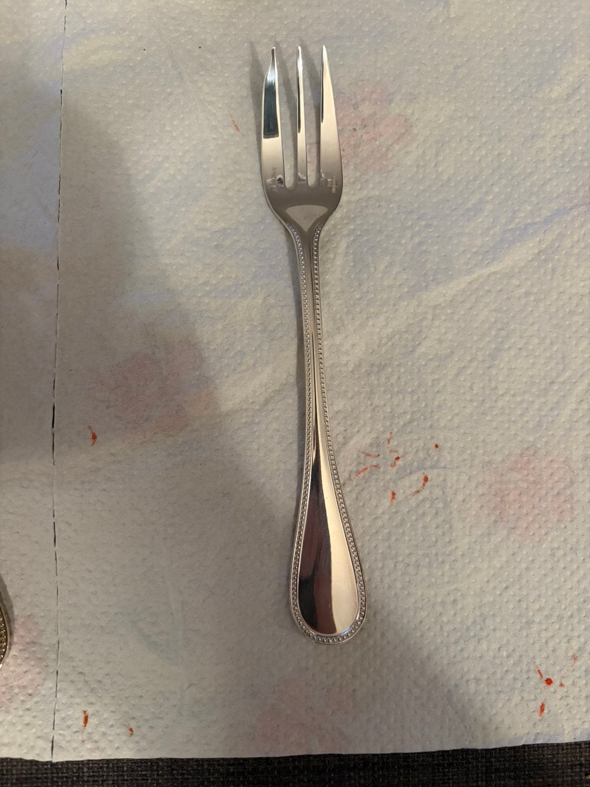Petite fourchette Christofle, Ophalen of Verzenden
