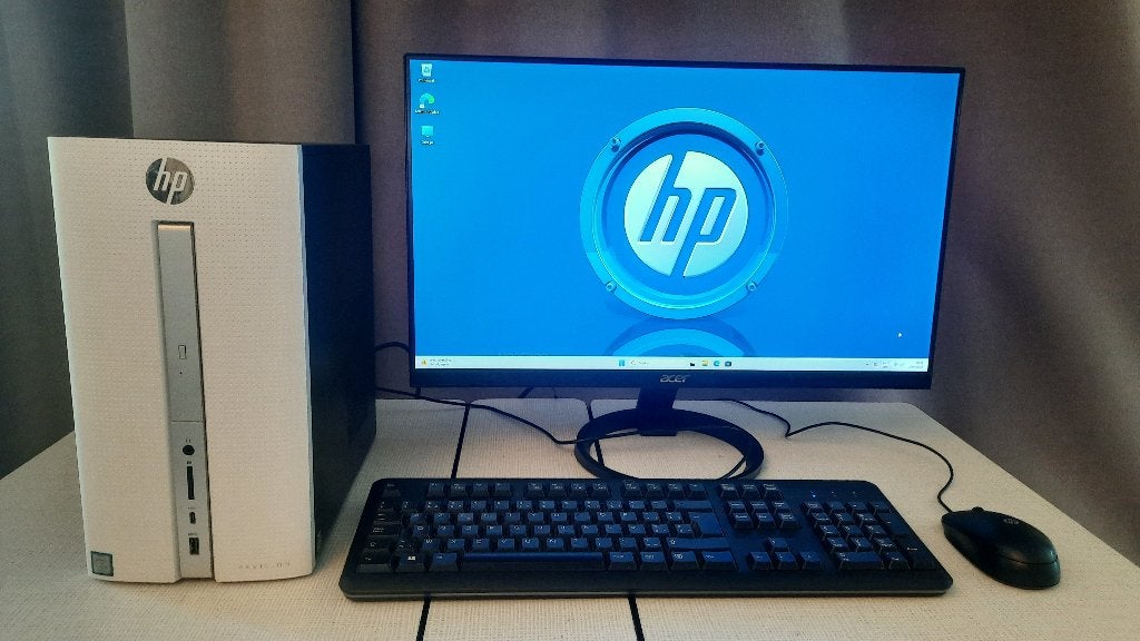 Complete Pc - Win11, Informatique & Logiciels, Avec carte vidéo, 8 GB, Comme neuf, HP