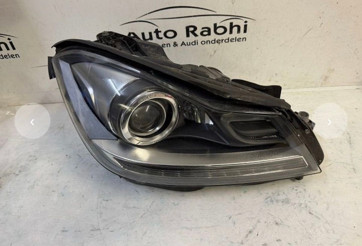 Mercedes C KLASSE W204 FACELIFT XENON LED KOPLAMP RECHTS A20, Auto-onderdelen, Gebruikt, -, -, Ophalen of Verzenden