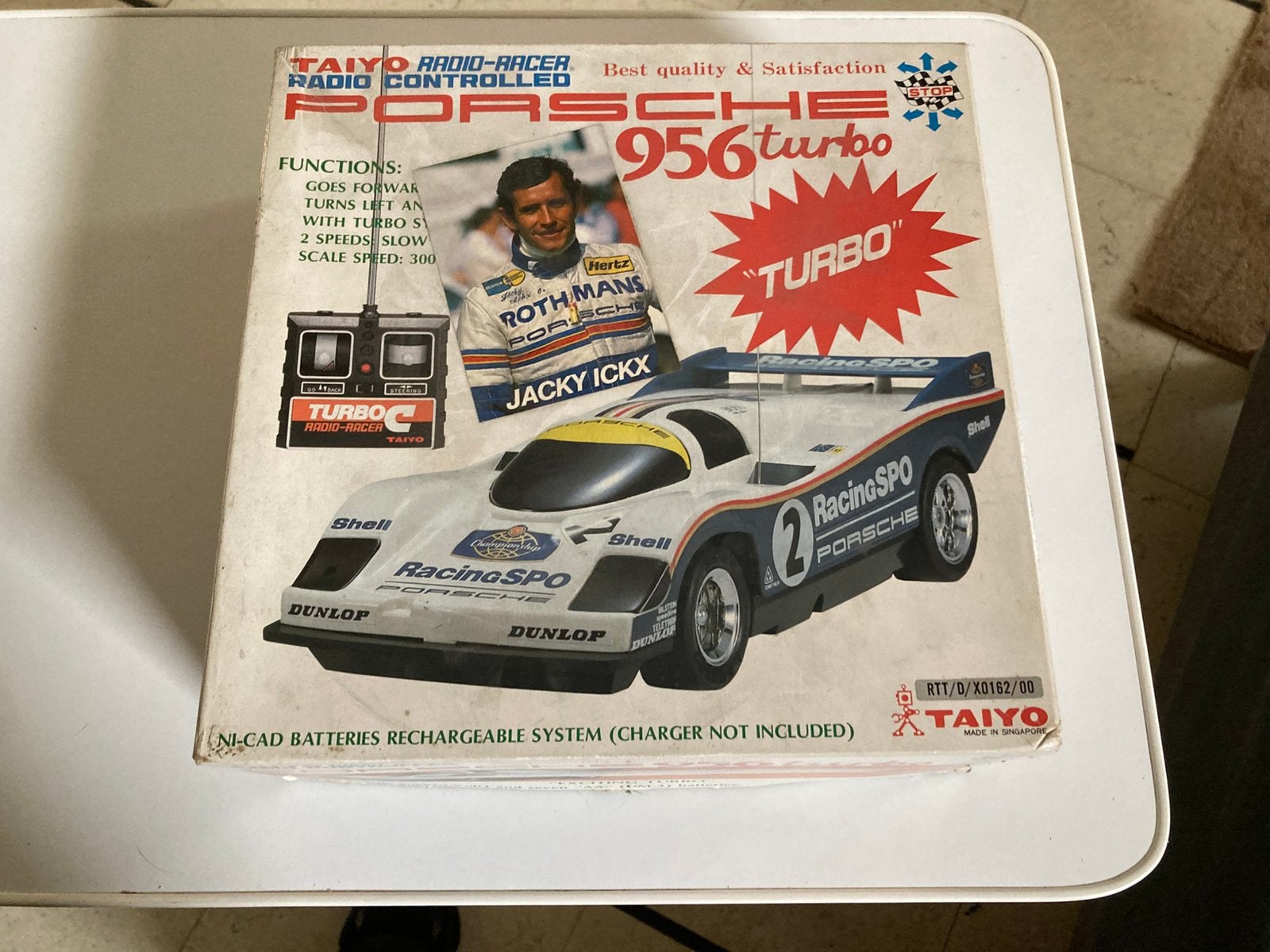 Telegeleide race auto’s, Porsche 956 turbo, Ophalen, Zo goed als nieuw