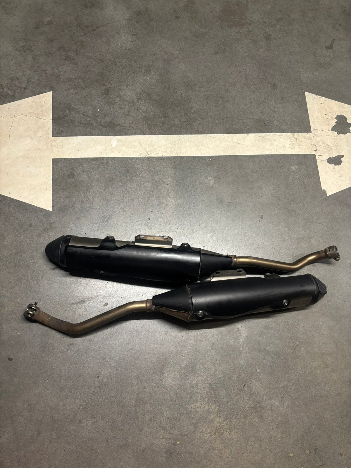 Échappements Yamaha XTX660 d’origine 2011, Enlèvement, Comme neuf
