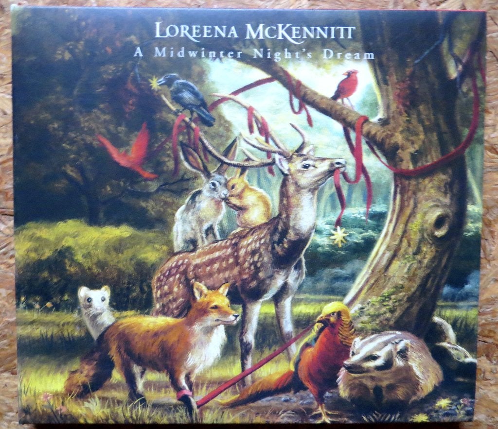 LOREENA MC KENNITT - CD  A MIDWINTER NIGHT'S DREAM, Cd's en Dvd's, Cd's | Wereldmuziek, Verzenden, Zo goed als nieuw, Overige soorten