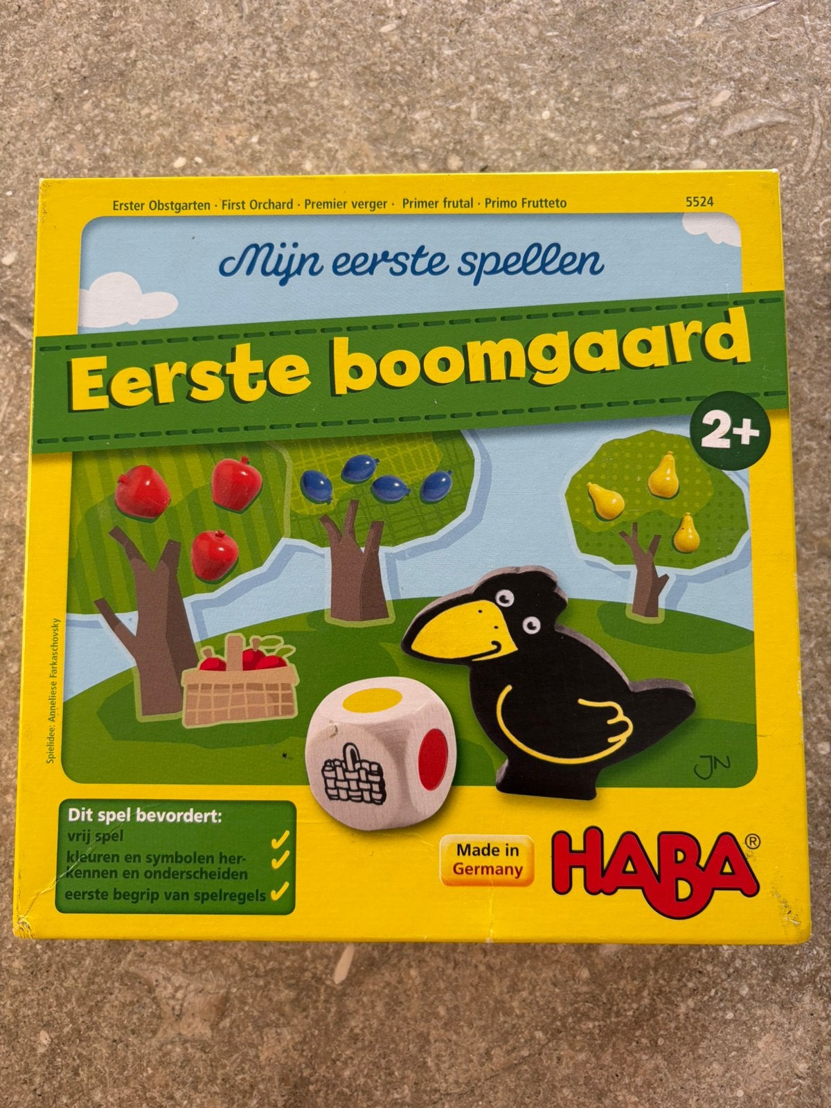 Mijn eerste spellen - Eerste Boomgaard, Hobby en Vrije tijd, Een of twee spelers, Ophalen of Verzenden, Zo goed als nieuw
