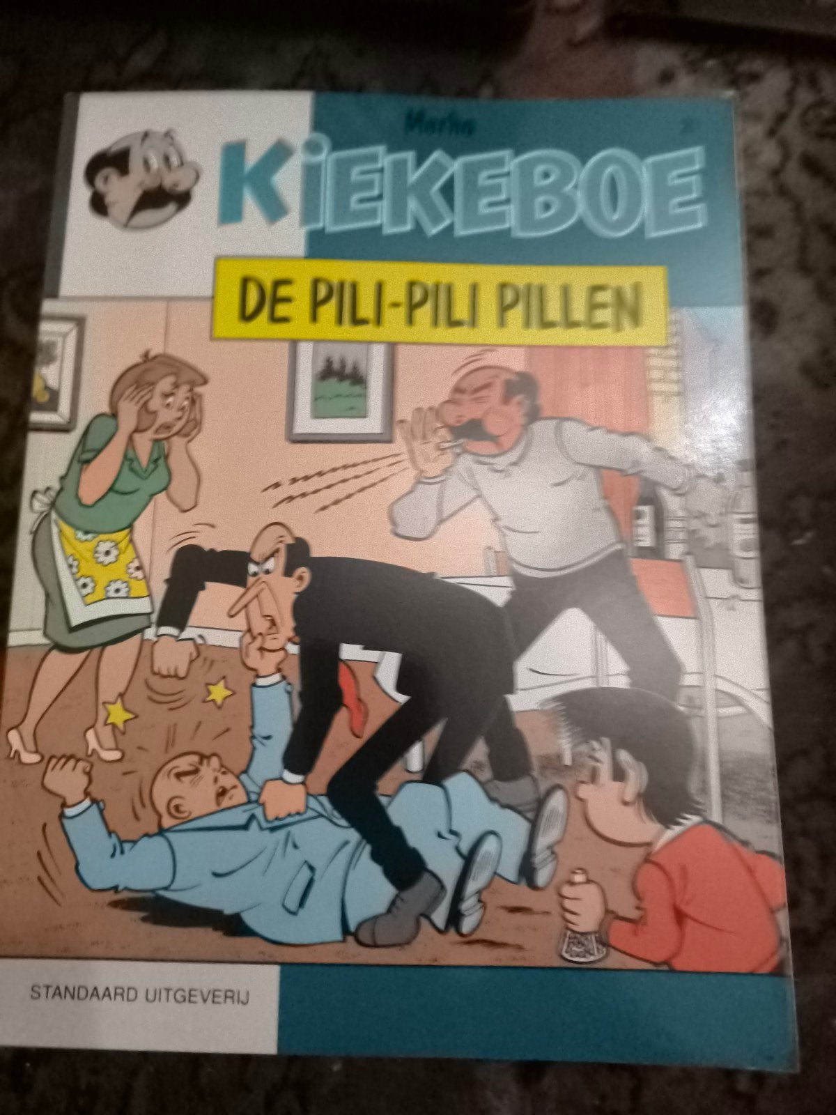 Lot strips Kiekeboe 21 - 40, Boeken, Ophalen