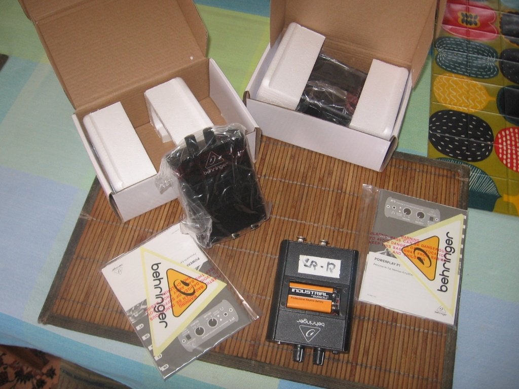 3 x powerplay P1 personal in - ear monitor amplifier, Musique & Instruments, Enlèvement, Comme neuf