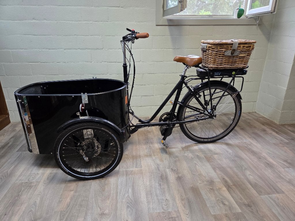 bakfiets, Goederen, Zo goed als nieuw, Schijfrem, Ophalen