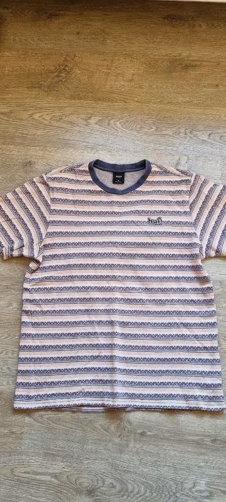 retro t-shirt HUF skate maat medium, Maat 48/50 (M), Ophalen of Verzenden, Roze, Huf