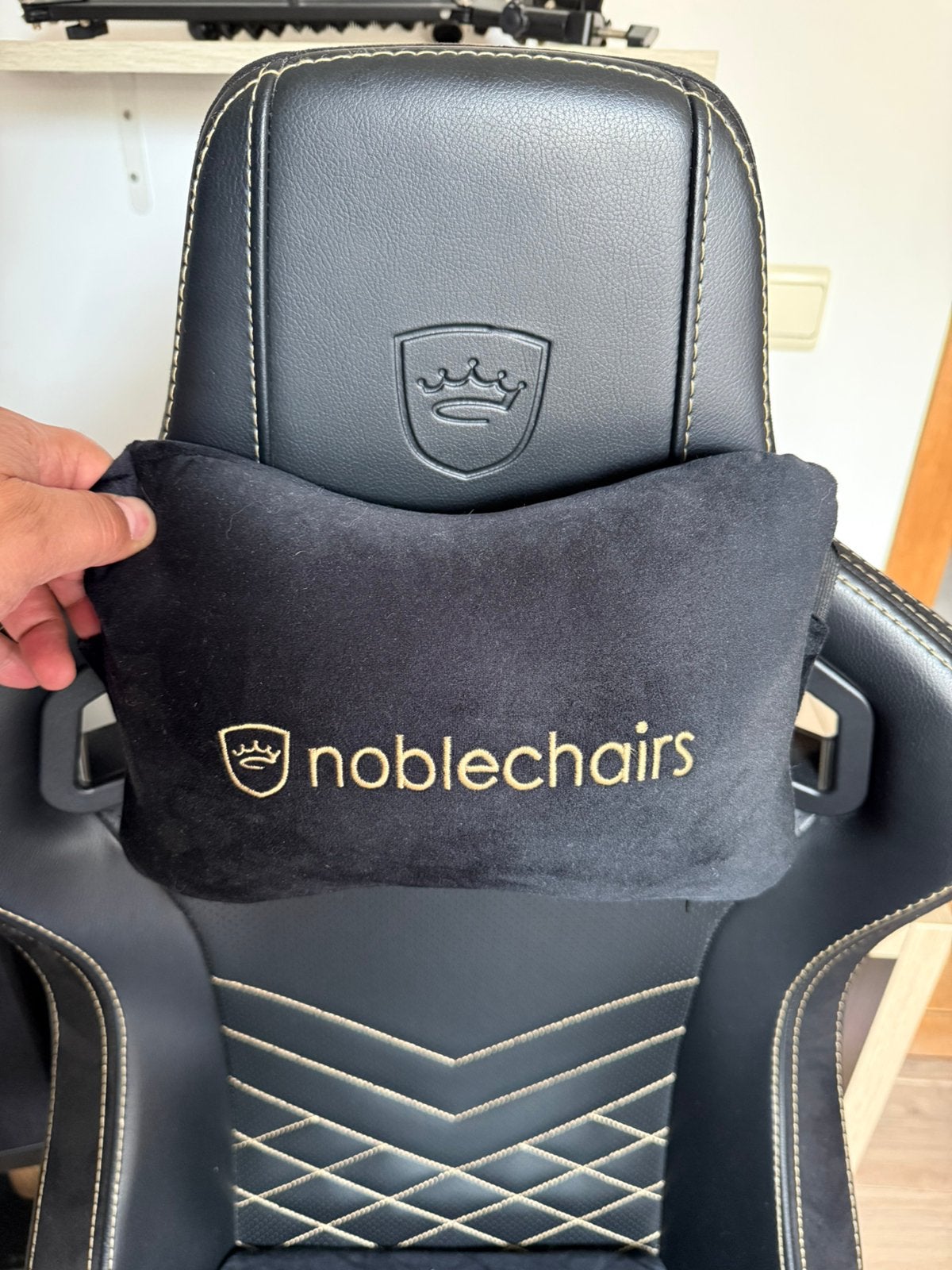 Edelstoelen Epic, Huis en Inrichting, Ophalen, Zwart, Zo goed als nieuw, Gaming bureaustoel