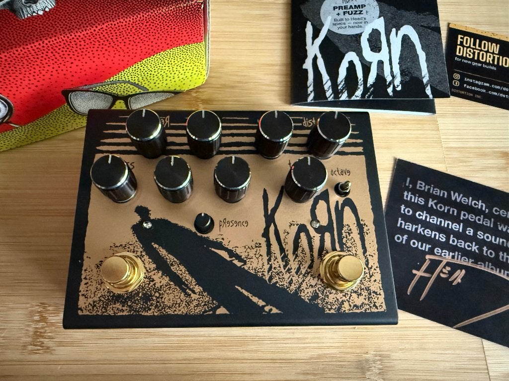 Korn Pedal Brian “Head” Welch TE KOOP!, Enlèvement ou Envoi, Distortion, Overdrive ou Fuzz