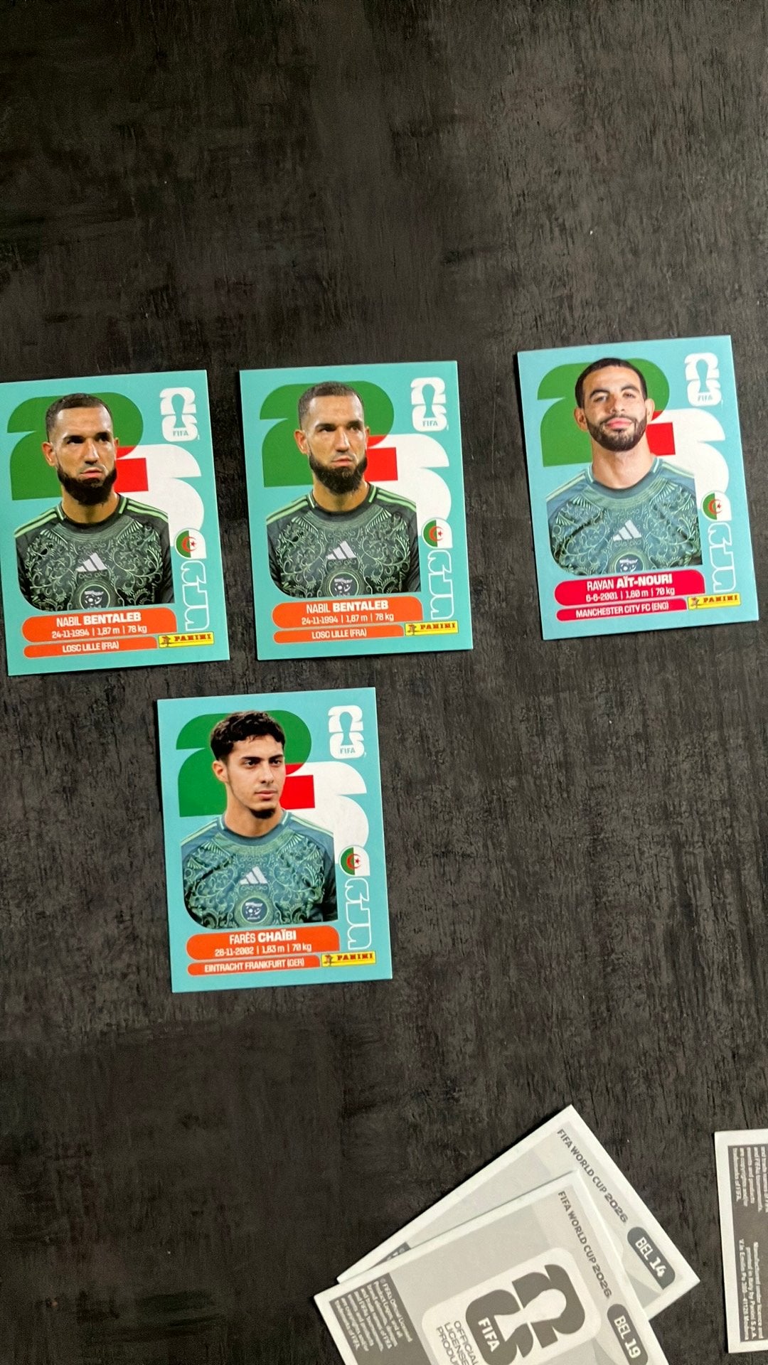 Stickers Panini Coupe du Monde 2026 Algérie, Collections, Autocollants, Enlèvement ou Envoi, Neuf