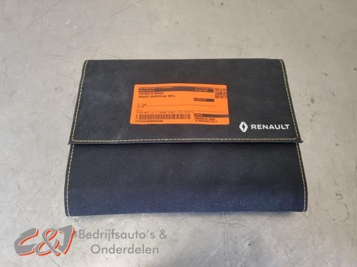 Instructie Boekje van een Renault Master, Gebruikt, -, Renault, -