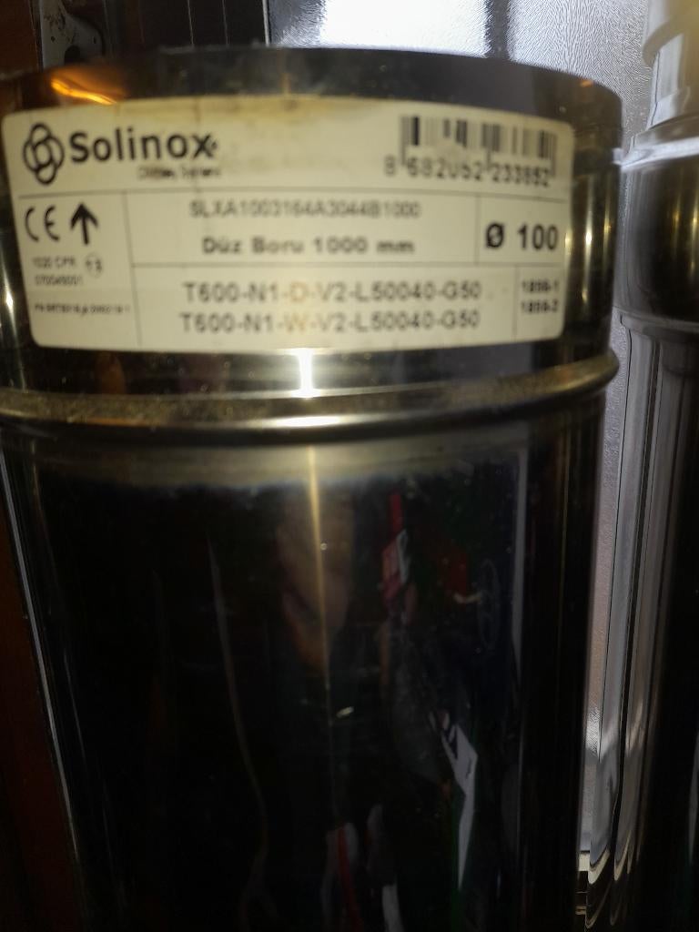 rookafvoerbuis, Ophalen, Gebruikt, Minder dan 2 meter, 80 mm of meer