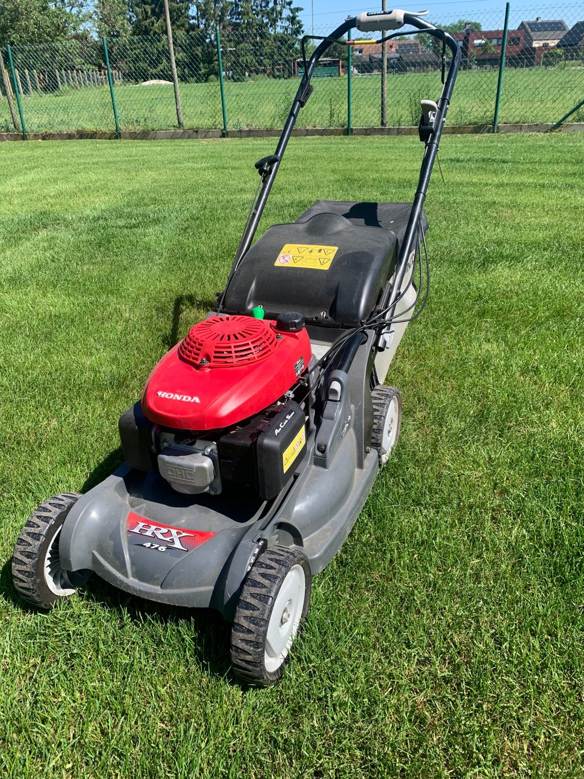 Grasmaaier hrx, Tuin en Terras, Grasmaaiers, Ophalen, Zo goed als nieuw