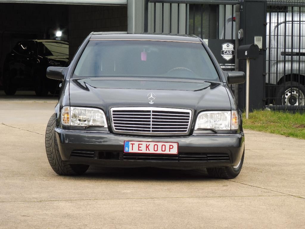 Mercedes-Benz, 600SE, V12, 1991, Pre-Facelift, 69000km, ..., Auto's, Mercedes-Benz, Automaat, 4 deurs, Achterwielaandrijving, Lederen bekleding