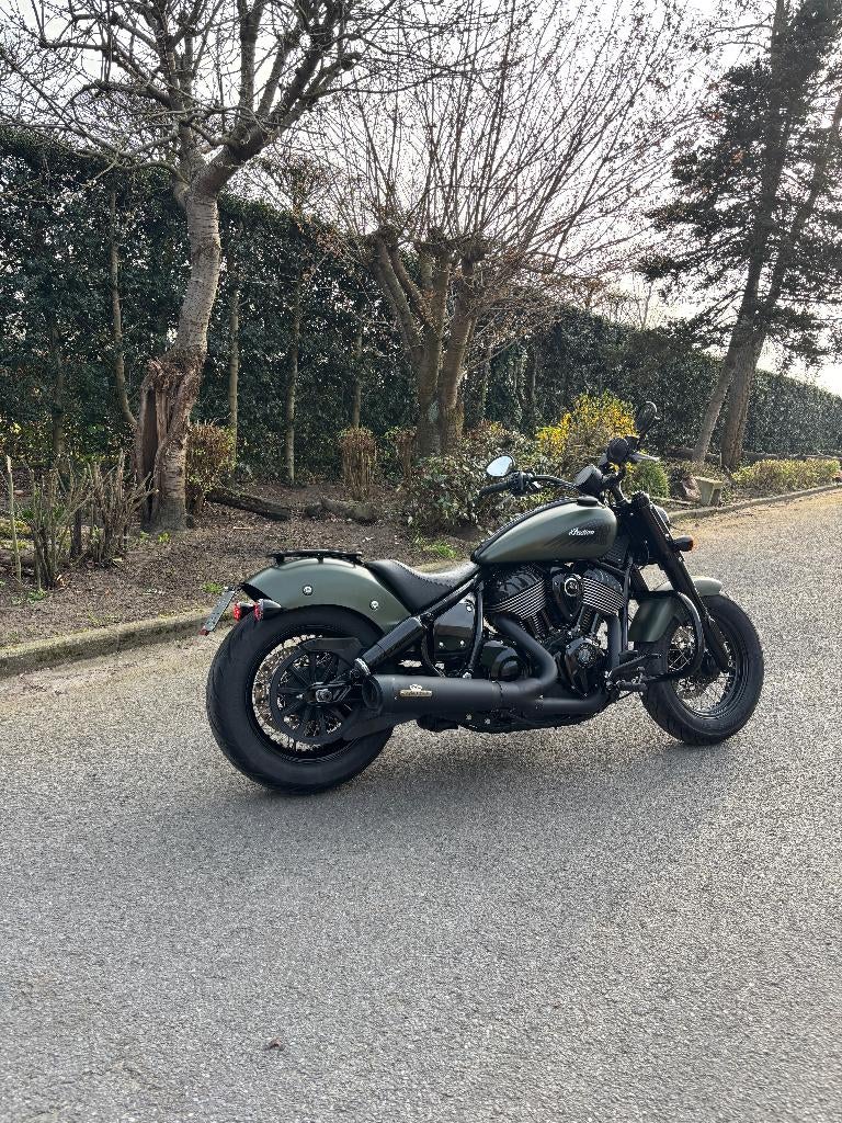 Indian Motorcycle - Chief Bobber 116 Dark Horse, Permis Moto A, Entreprise, Plus de 35 kW, Chopper