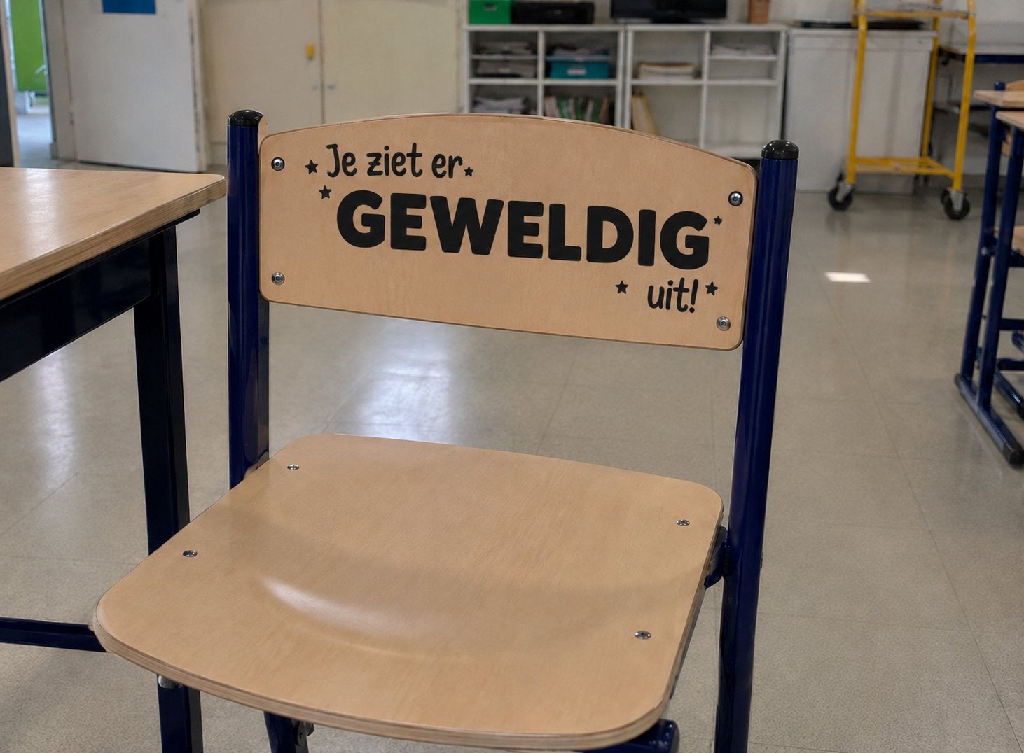 Motiverende stickers voor stoelen, banken, kasten, spiegels, Ophalen of Verzenden, Nieuw