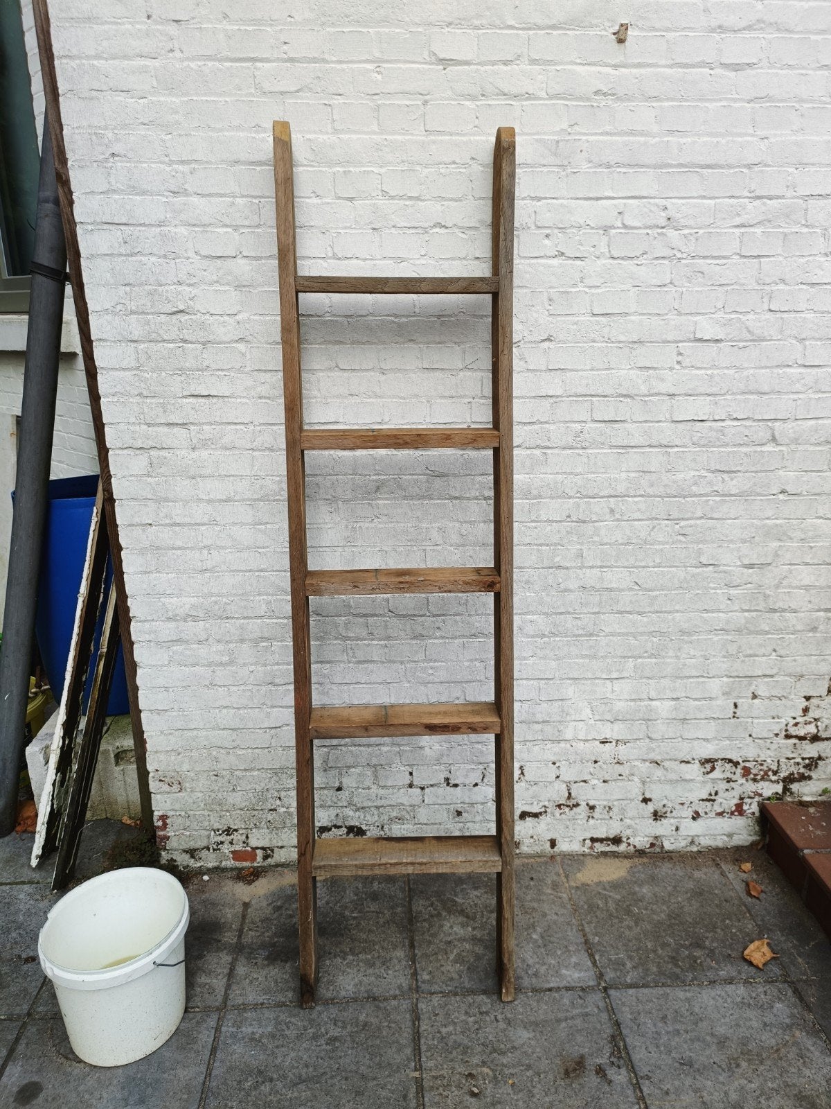 ladder, eiken hout, Ophalen, Ladder