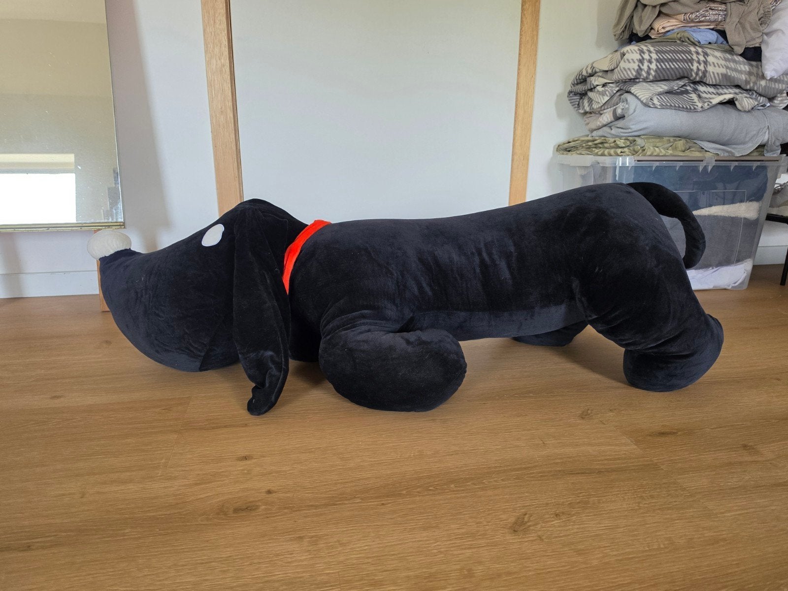grote takkie knuffel, Neuf, Hema, Overige karakters, Noir