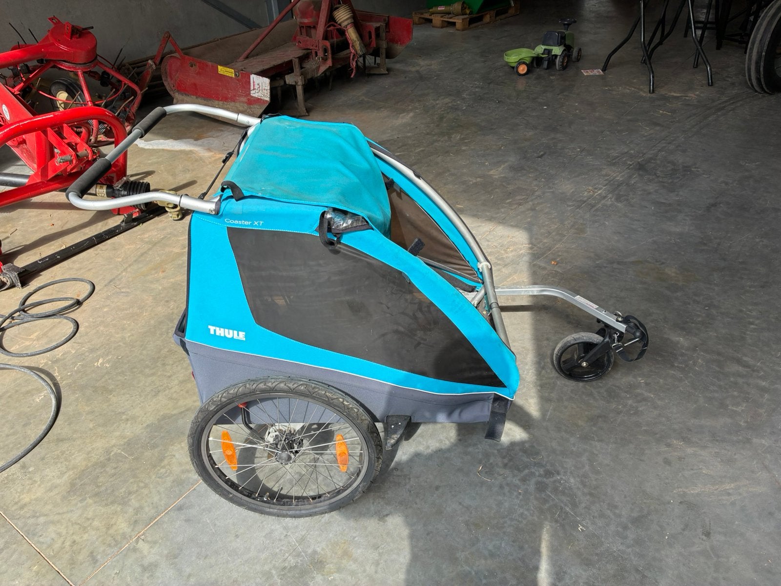 Fietskar Thule Coaster XT, Ophalen, Gebruikt, Opvouwbaar, Kinderkar