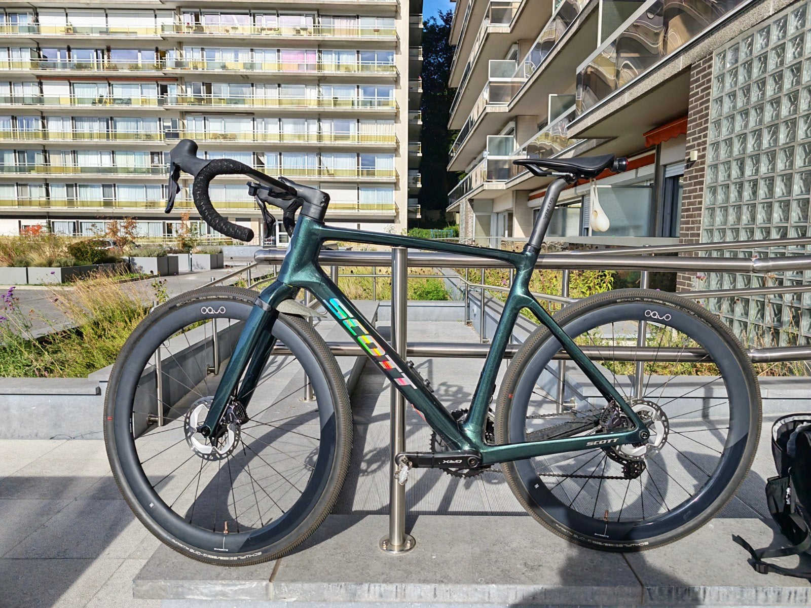 Gravel Scott Addict 30 di2 grx 2x12 - L, Vélos & Vélomoteurs, Autres marques, Comme neuf, Enlèvement, 53 à 57 cm