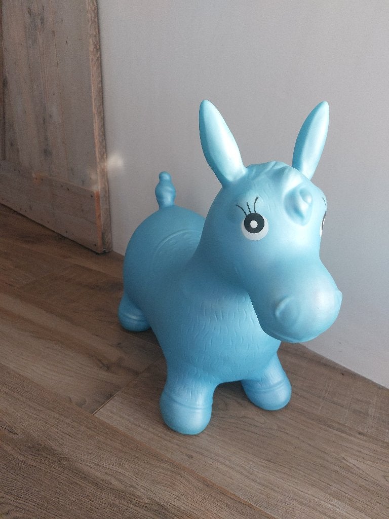 skippy dier blauw springpaard, Ophalen, Zo goed als nieuw