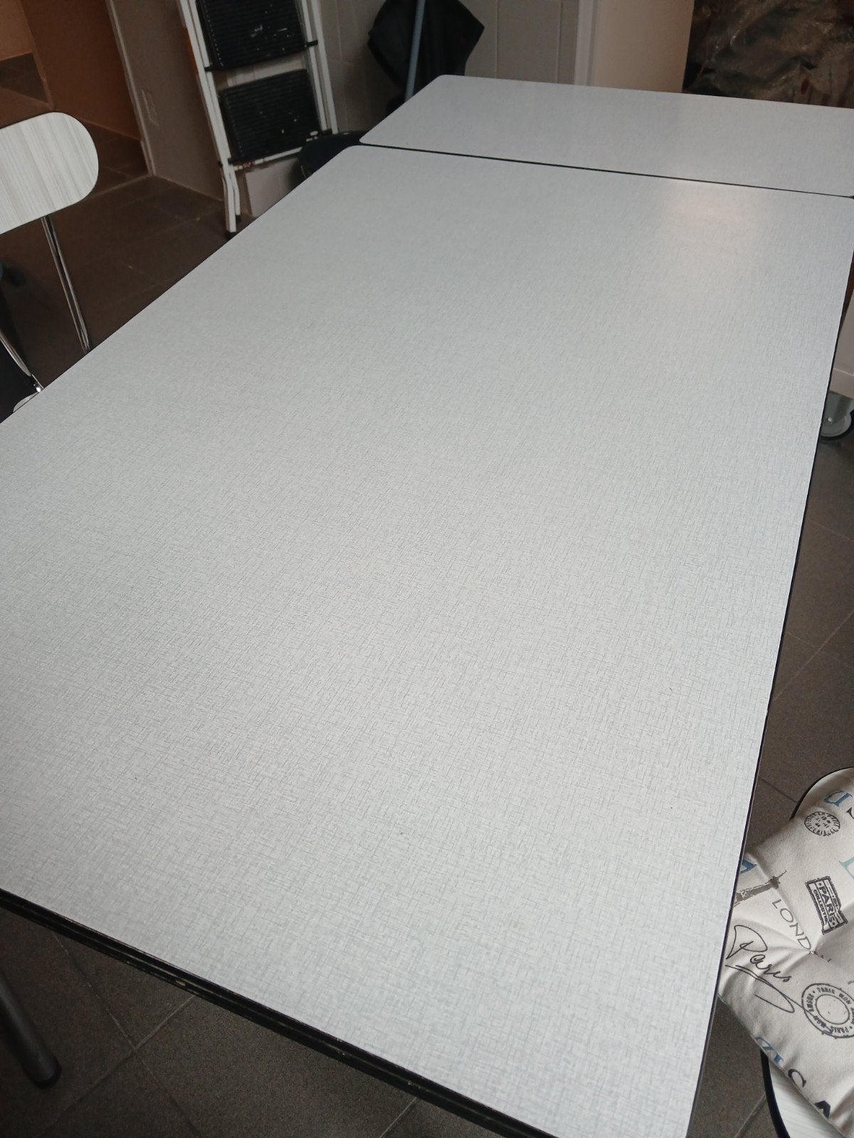 Table en "formica" plus chaises, Maison & Meubles, 100 à 150 cm, Quatre personnes, Vintage, Synthétique