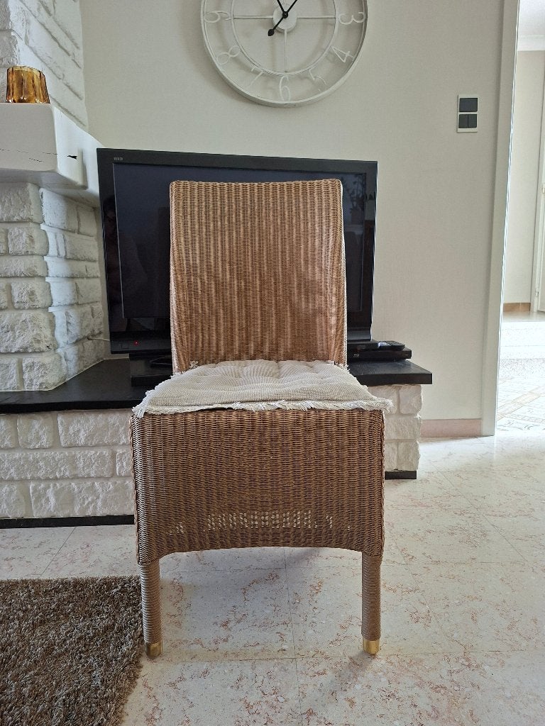 Castle Loom stoelen, Huis en Inrichting, Stoelen, Ophalen, Bruin, Riet of Rotan, Zo goed als nieuw