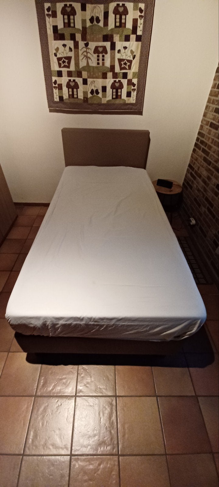 op maat gemaakte Boxspring, Ophalen, Zo goed als nieuw, 200 cm, 100 cm