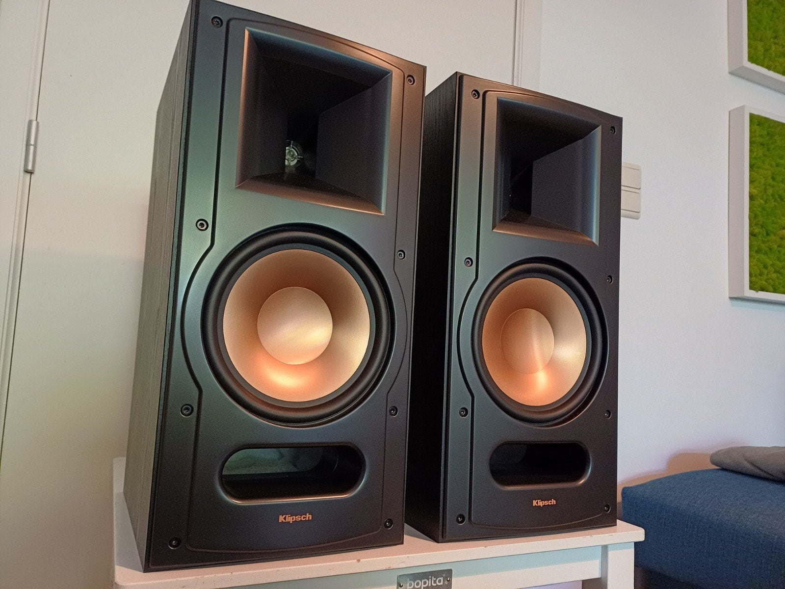Klipsch Reference RB-81 mk2, Audio, Tv en Foto, Stereo speakers, 120 tot 150 watt, Zo goed als nieuw, Basreflex