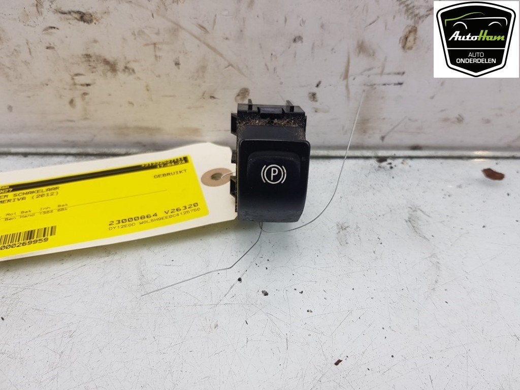 COMMUTATEUR FREIN A MAIN ELECTRIQUE Opel Meriva (B), Dhr. J. Ham, Administratie@autoham.nl, Opel, Utilisé
