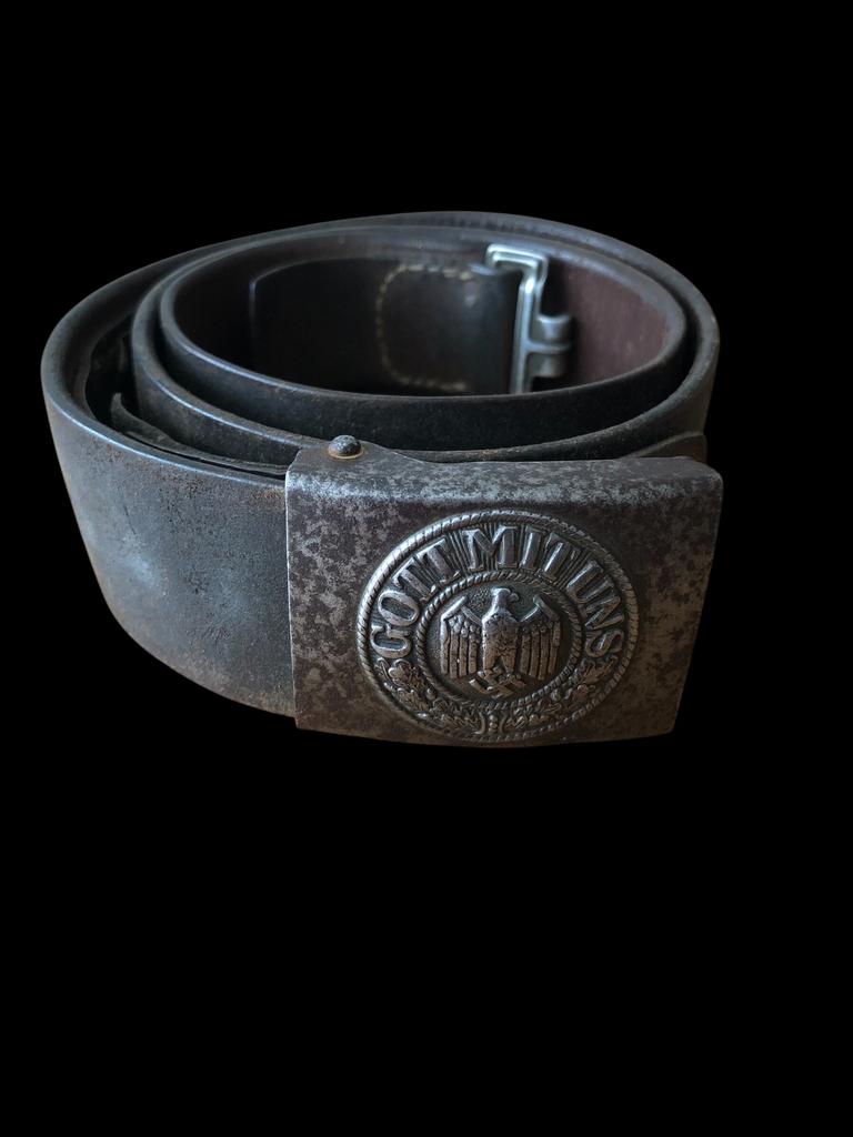 Duitse WW1 koppelslot+riem, Verzamelen, Ophalen of Verzenden